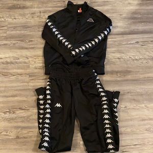 Boys Kappa tracksuit size small
